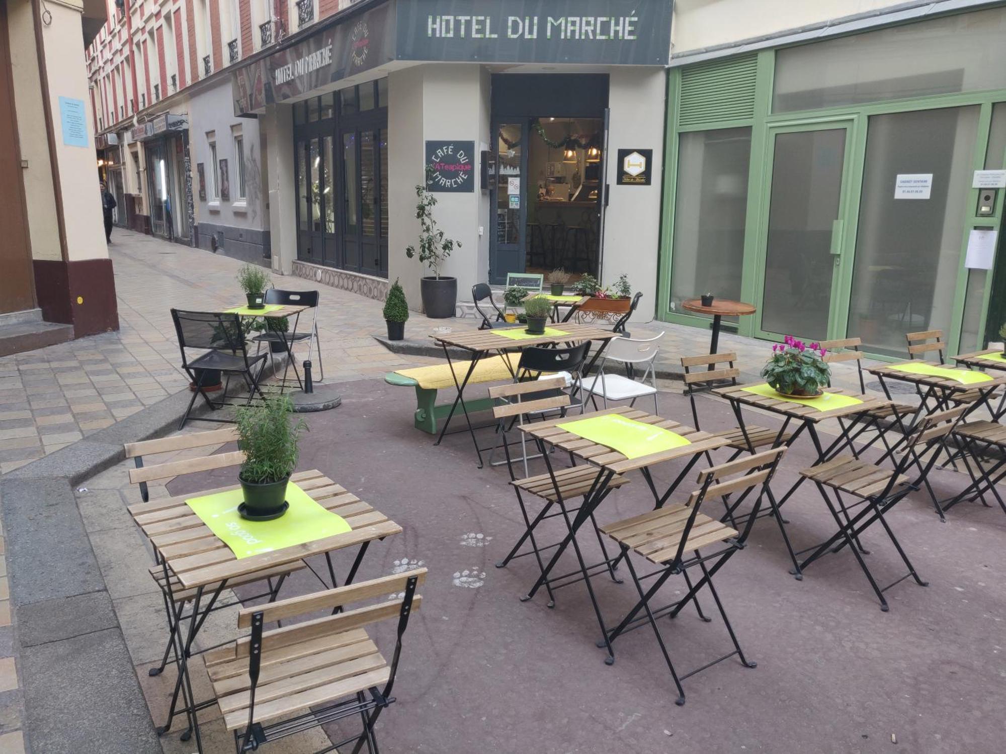 Hotel Du Marche Париж Экстерьер фото